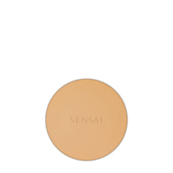 Powder Make-up Base Sensai Total Finish Nº TF203 Natural beige Spf 10 11 g Refill-0