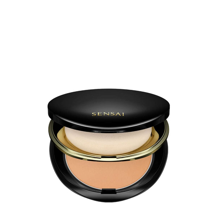 Powder Make-up Base Sensai Total Finish Nº TF205 Topaz beige Spf 10 11 g Refill-3