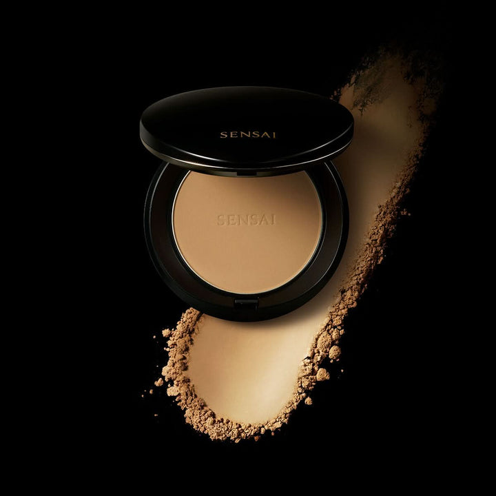Powder Make-up Base Sensai Total Finish Nº TF205 Topaz beige Spf 10 11 g Refill-2
