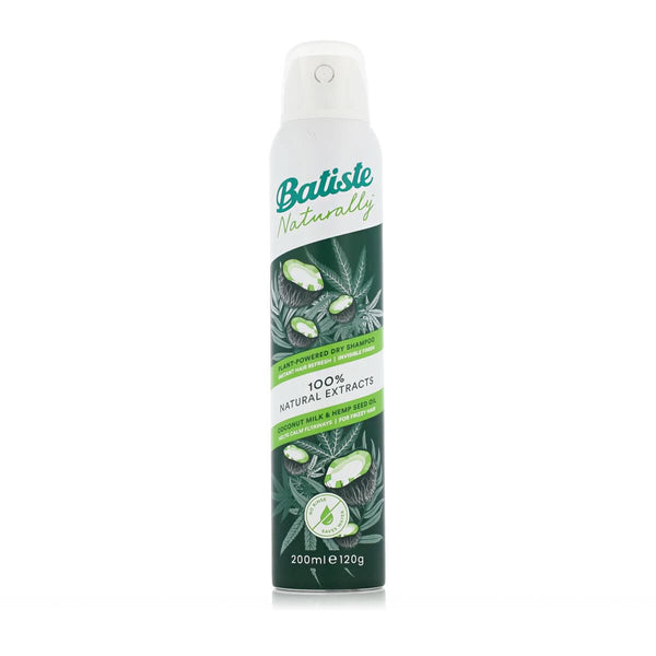 Dry Shampoo Batiste Naturally 200 ml Coconut milk CBD-0
