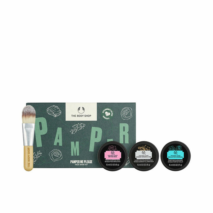 Unisex Cosmetic Set The Body Shop FACE MASK 4 Pieces - Cosmova