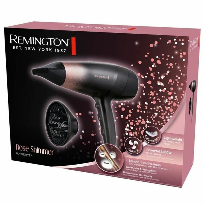 Hairdryer Remington D5305 Black Pink 2200 W-4