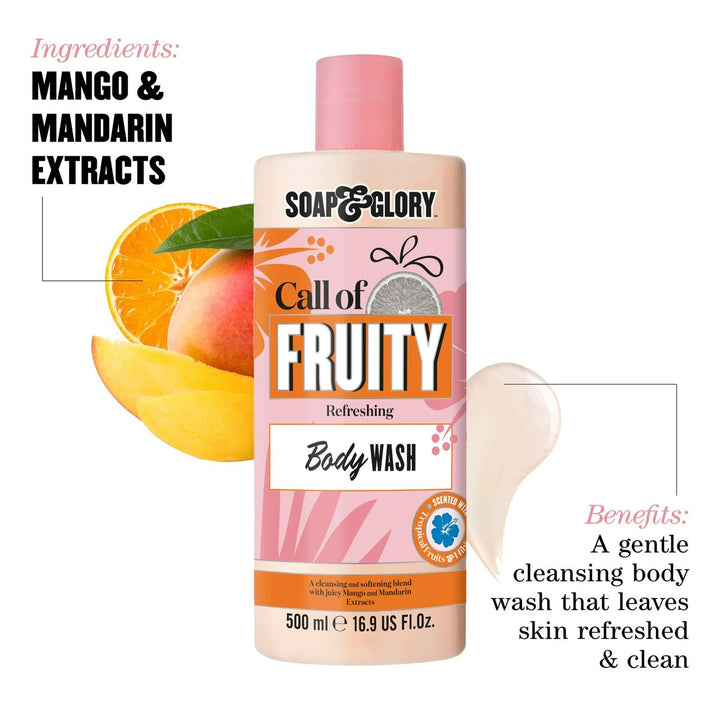 Shower Gel Soap & Glory Bubble In Paradise Refreshing Mango 500 ml - Cosmova