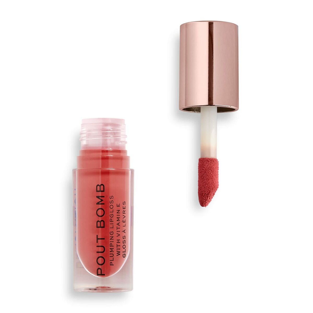 Liquid lipstick Revolution Make Up Pout Bomb Peachy 4,6 ml-2