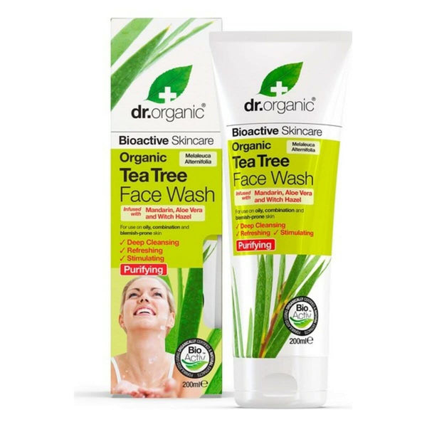 Facial Cleansing Gel Bioactive Organic Dr.Organic DR00243 200 ml-0