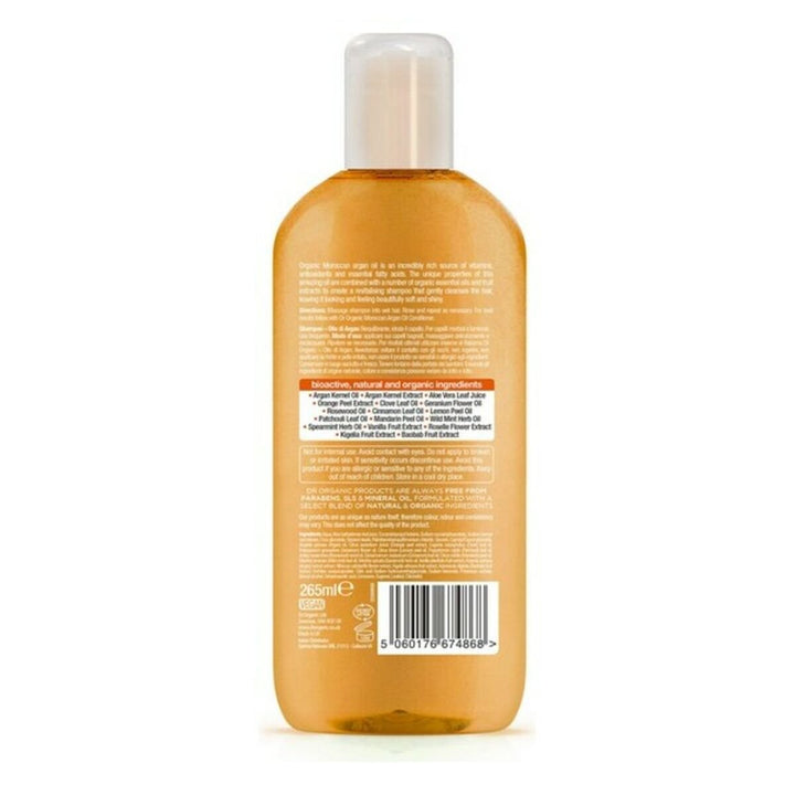 Revitalizing Shampoo Dr.Organic Argán 265 ml - Cosmova