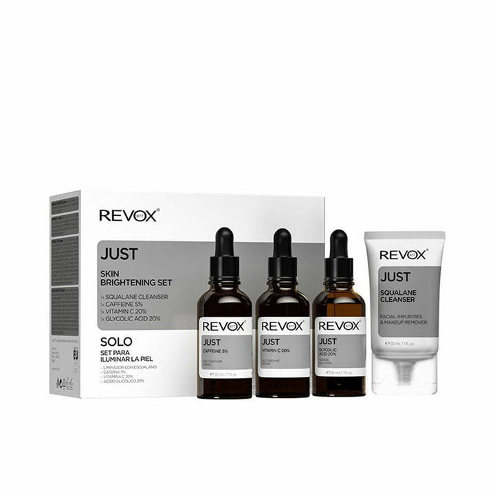 Unisex Cosmetic Set Revox B77 Just Skin Brightening 4 Pieces - Cosmova