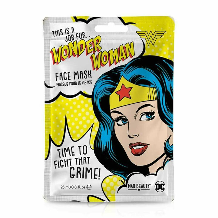 Facial Mask Mad Beauty DC Wonder Woman (25 ml)-0