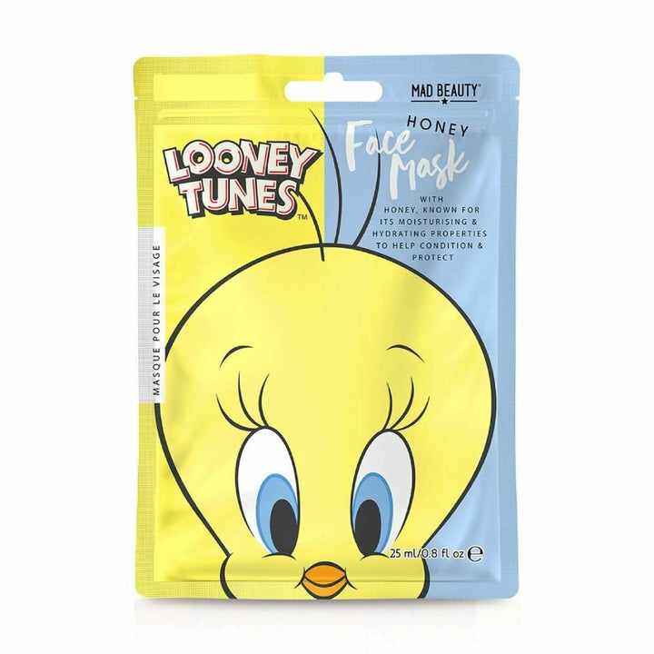 Facial Mask Mad Beauty Looney Tunes Piolín Honey (25 ml)-0