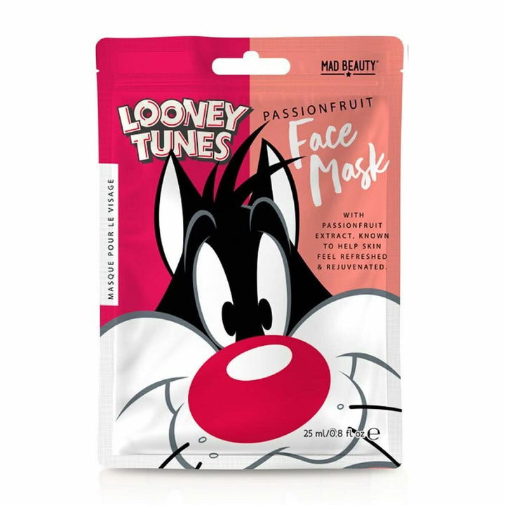 Facial Mask Mad Beauty Looney Tunes Sylvester Passionfruit (25 ml)-0