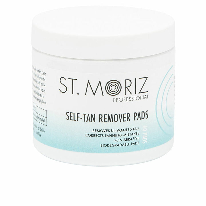 Facial discs St. Moriz PROFESSIONAL ST. MORIZ Make Up Remover Self - Tanning [Lotion/Spray/Milk] (60 Units) - Cosmova