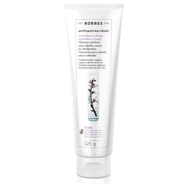 Nourishing Hair Mask Korres 125 ml Dry hair-0
