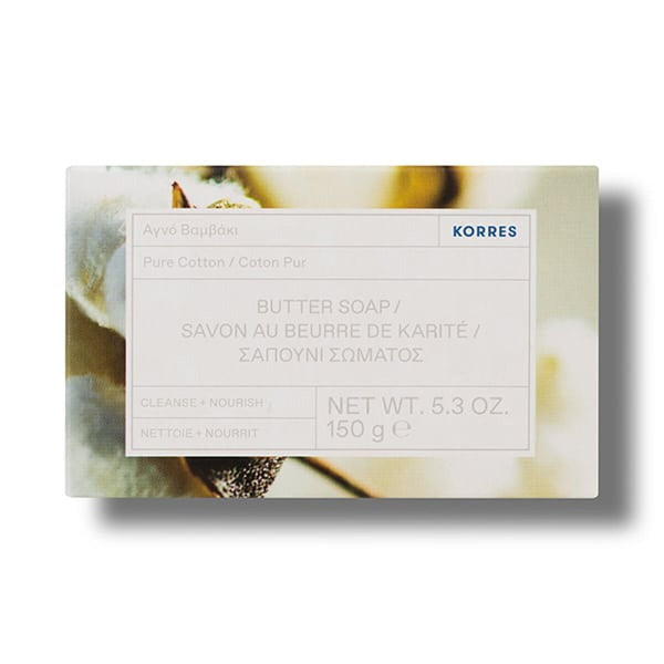 Soap Cake Korres Pure Cotton Butter 150 g - Cosmova
