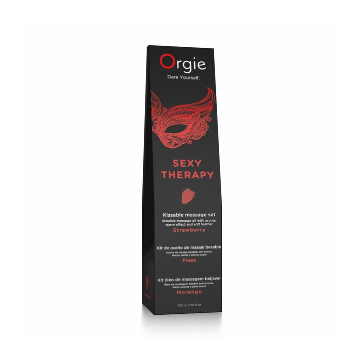 Massage Tranquility Kit Orgie Strawberry 2 Pieces - Cosmova