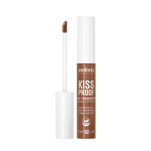 Lipstick Andreia Kiss Proof 8 ml Nº 6 Light Chocolate - Cosmova