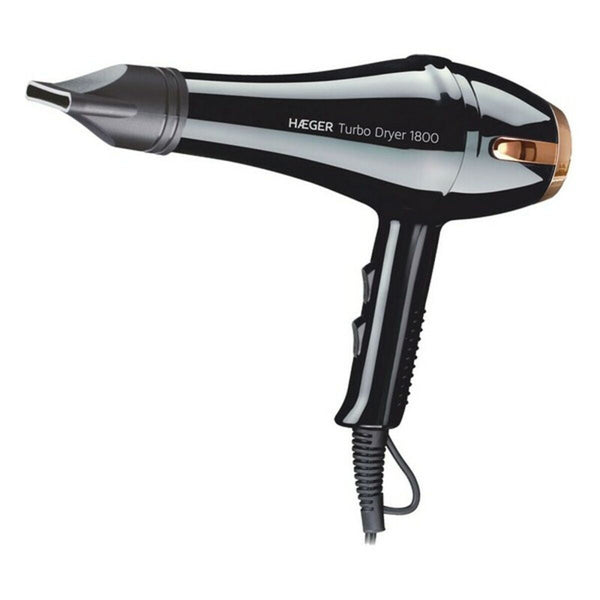 Hairdryer Haeger HAEGER TURBO DRYER 1800 W Black-0