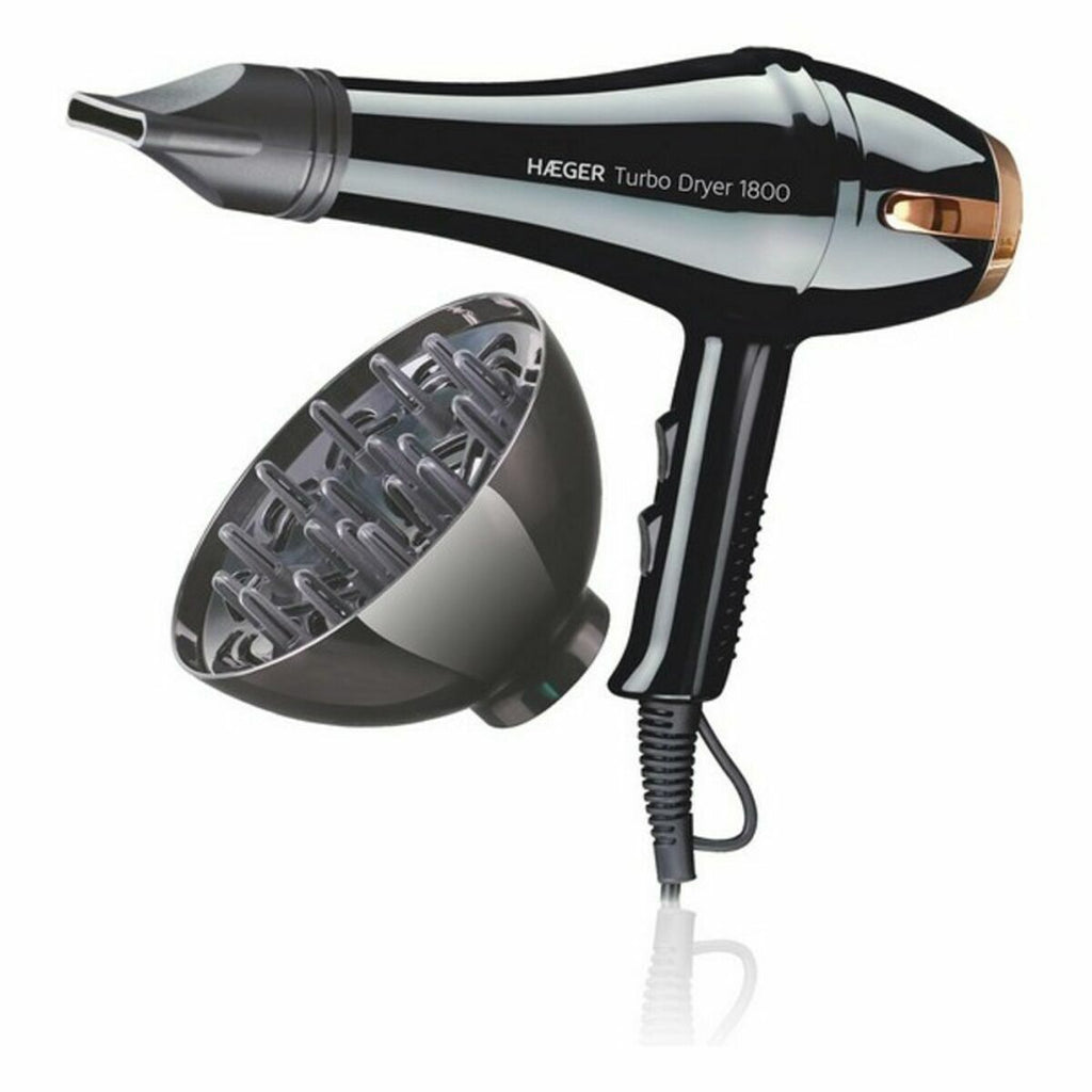 Hairdryer Haeger HD-180.013A 1800 W Black-2