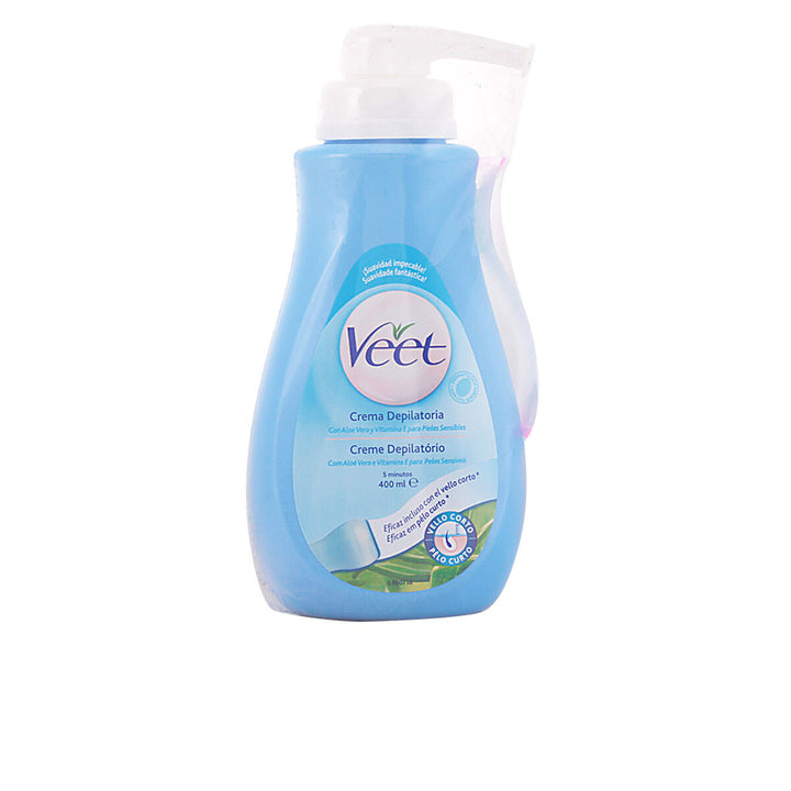 Body Hair Removal Cream Veet Sensitive skin Aloe Vera (400 ml)-1