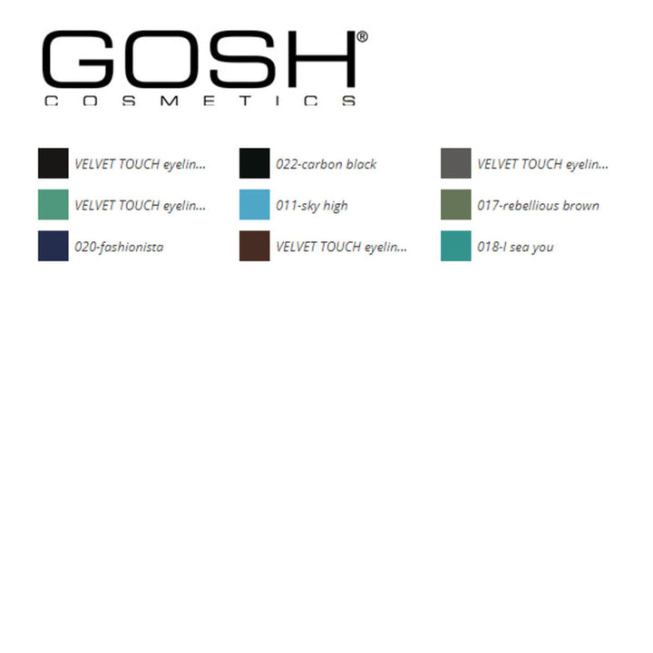 Eyeliner Velvet Touch Gosh Copenhagen (1,2 g)-1
