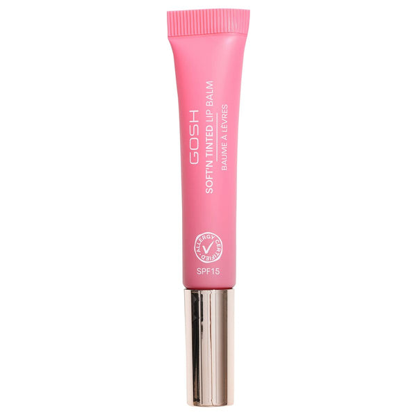 Coloured Lip Balm Gosh Copenhagen Soft'N Tinted Nº 005 Pink rose 8 ml - Cosmova