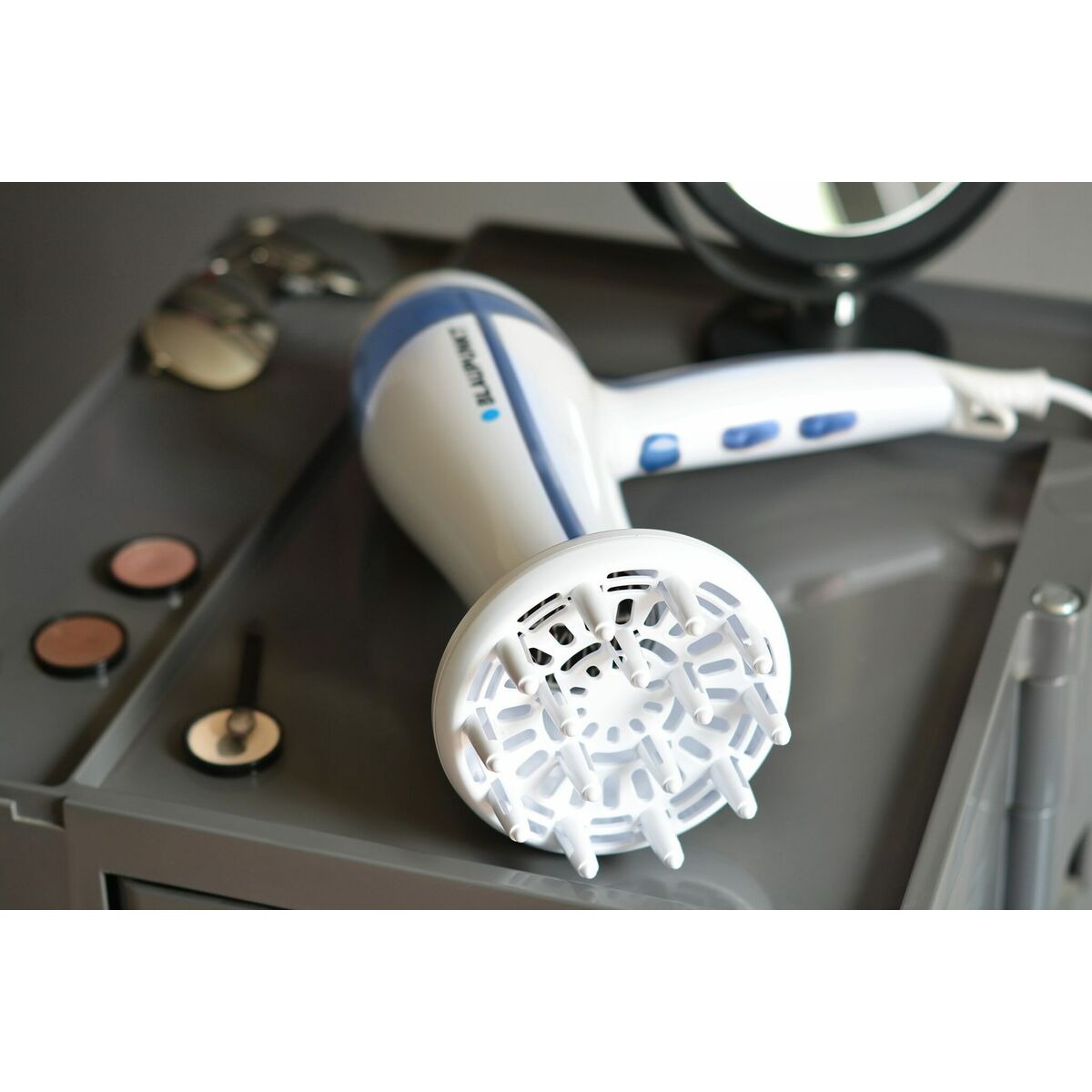 Hairdryer Blaupunkt HDD501BL Blue White Printed 2000 W-3