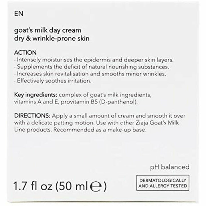Day Cream Ziaja Leche De Cabra 50 ml Goat's milk - Cosmova