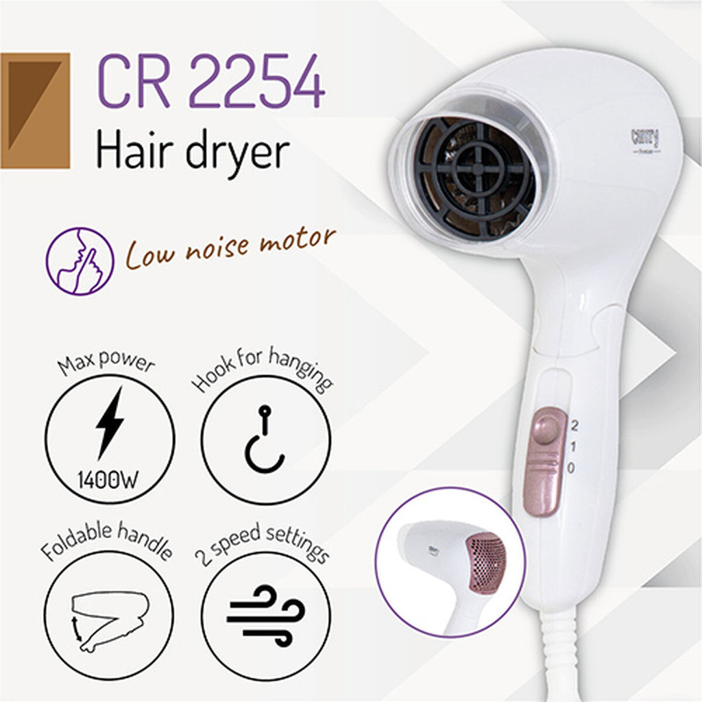 Hairdryer Adler CR 2254 White 1200 W-16