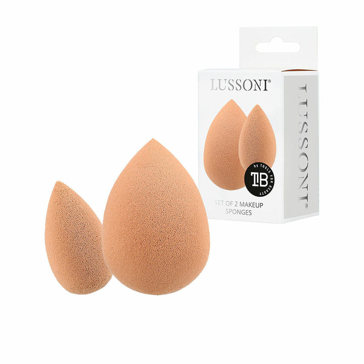 Make-up Sponge Lussoni Esponjas Lote Beige 2 Pieces-0