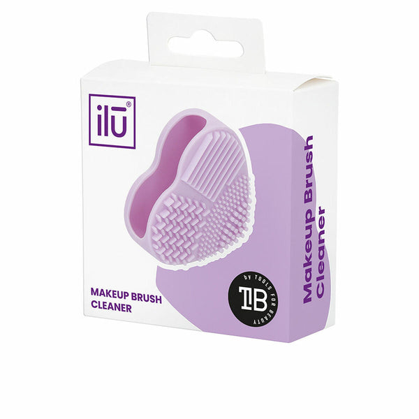Make-up Brush Cleaner Ilū Brush Cleaner Heart Silicone (1 Unit)-0
