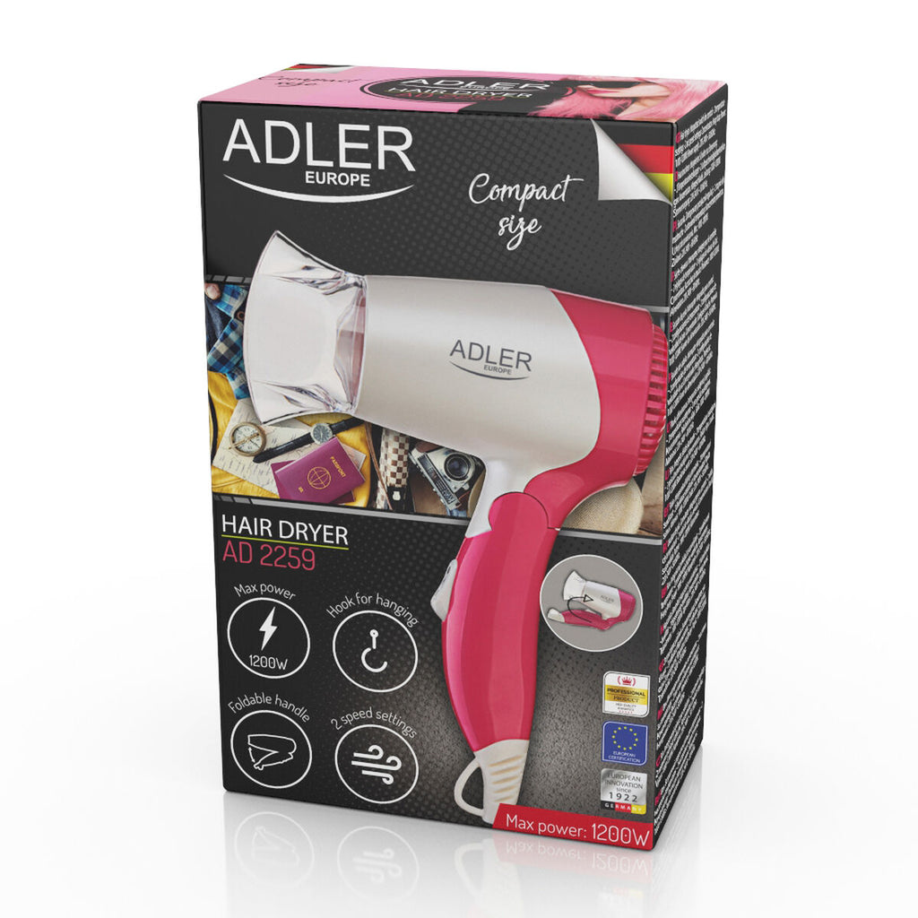 Hairdryer Adler AD 2259 Pink 1200 W-15