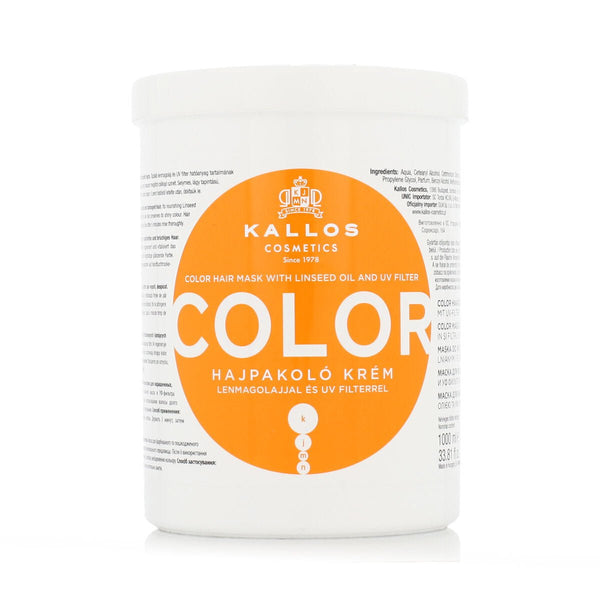 Hair Mask Kallos Cosmetics Color 1 L - Cosmova