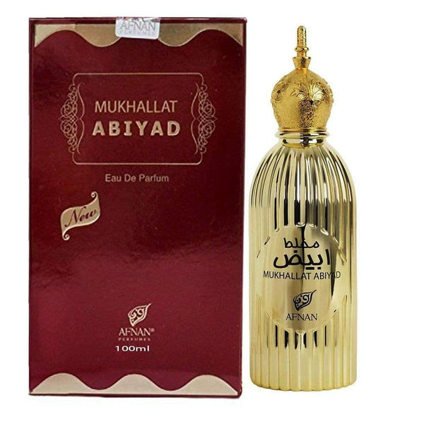 Unisex Perfume Afnan Mukhallat Abiyad EDP 100 ml-0