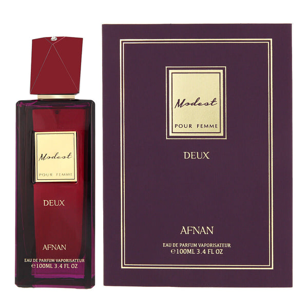 Women's Perfume Afnan Modest Deux Pour Femme 100 ml edp Modest Deux-0