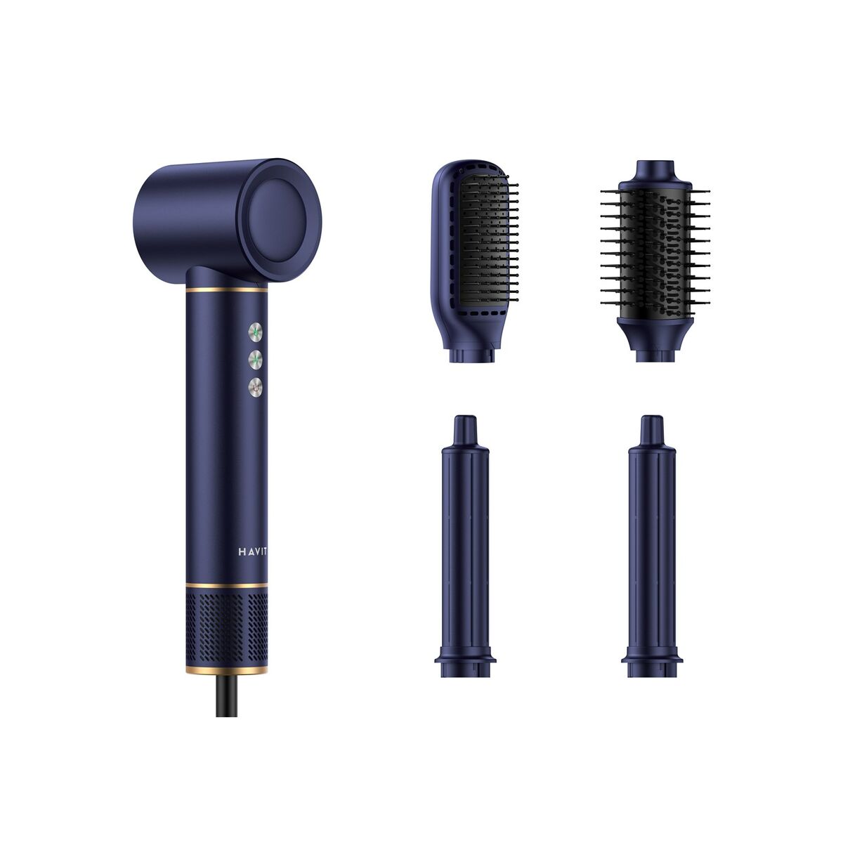 Hairdryer Havit HD634-EU Blue 1300 W-0