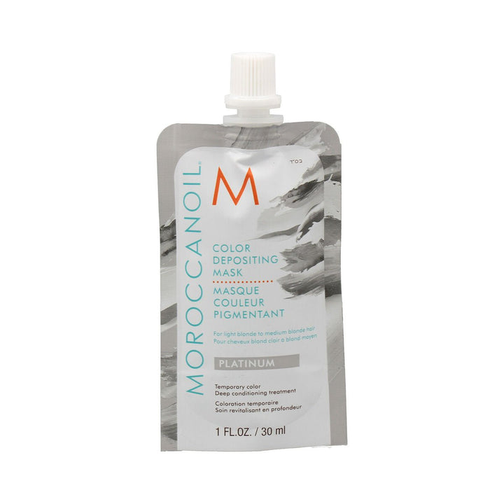 Hair Mask Moroccanoil Color Depositing 30 ml Silver - Cosmova