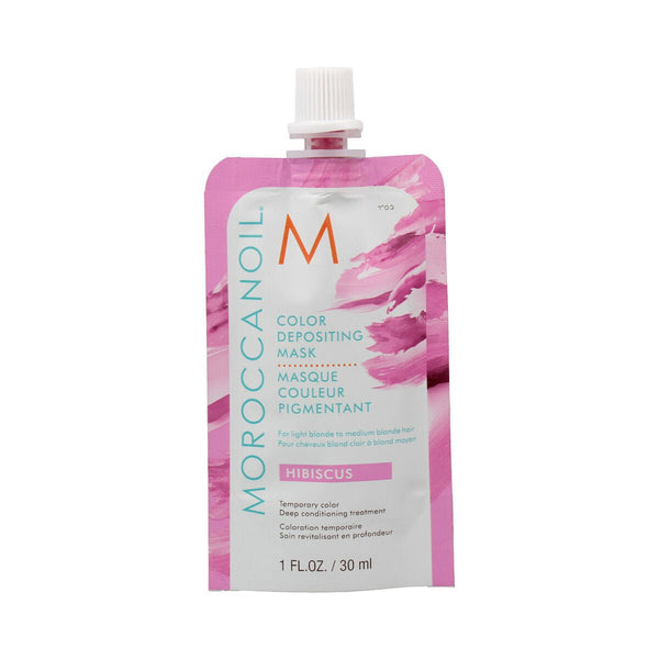 Hair Mask Moroccanoil Depositing Hibiscus 30 ml - Cosmova