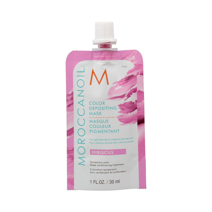 Hair Mask Moroccanoil Depositing Hibiscus 30 ml - Cosmova