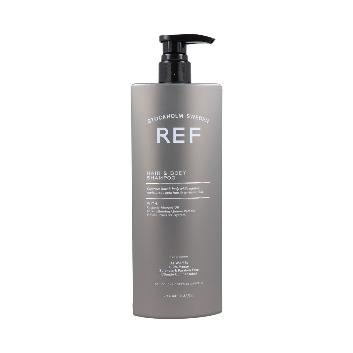 2-in-1 Gel and Shampoo REF HAIR & BODY 1 L-0