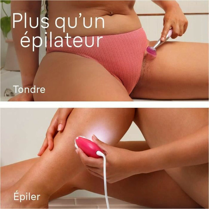 Electric Hair Remover Braun 3-202 Fuchsia-4