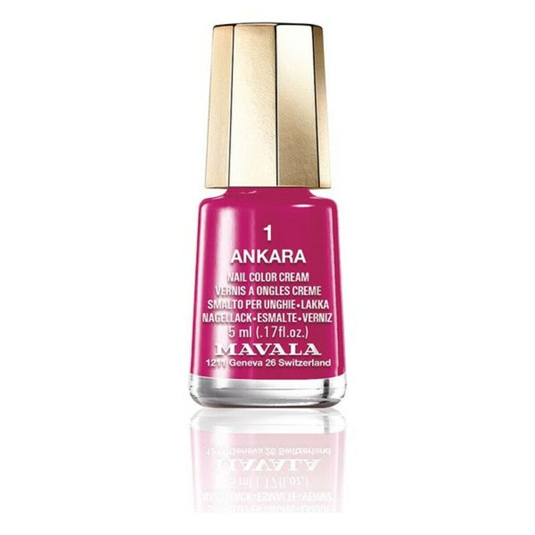 Nail polish Nail Color Cream Mavala 28919 Ankara Nº 1 5 ml-0