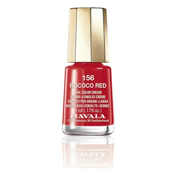 Nail polish Nail Color Cream Mavala 156-rococo red (5 ml)-0