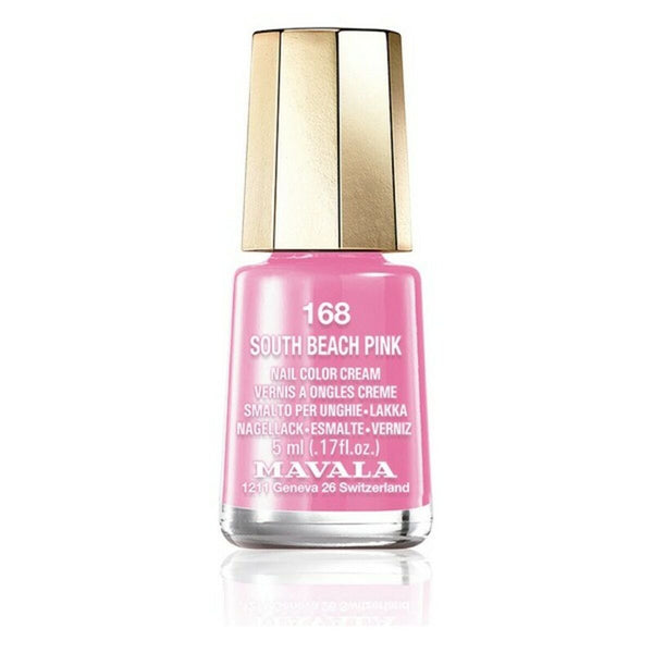 Nail polish Nail Color Cream Mavala 168-south beach pink (5 ml)-0