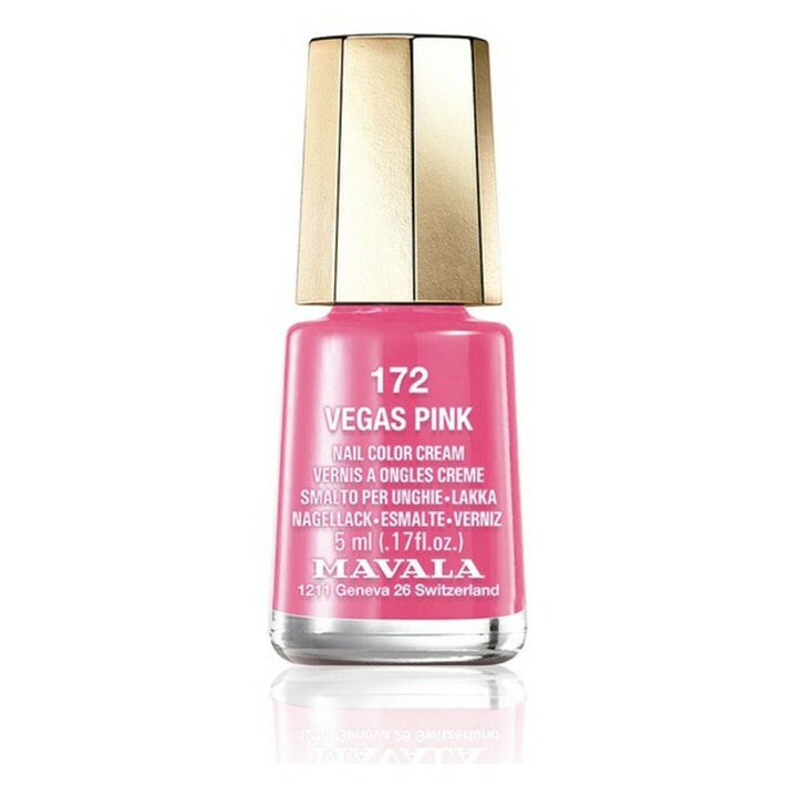Nail polish Nail Color Cream Mavala 172-vegas pink (5 ml)-0