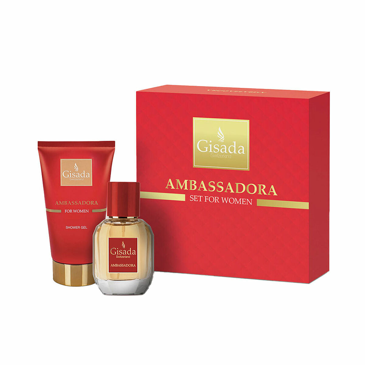 Women's Perfume Set Gisada AMBASSADORA 2 Pieces-0