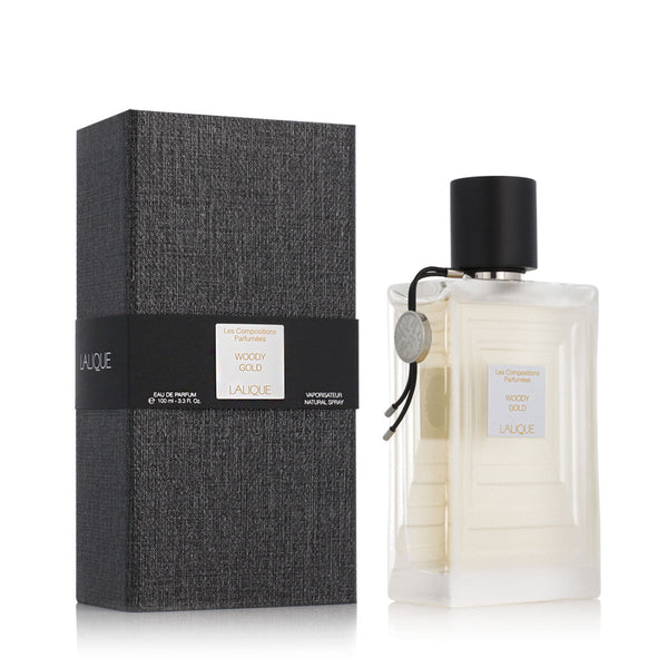 Unisex Perfume Lalique EDP Les Compositions Parfumees Woody Gold 100 ml-0