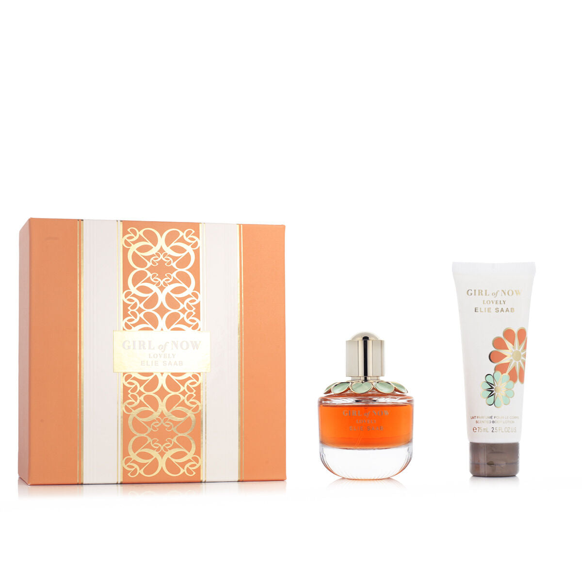 Women's Perfume Set Elie Saab EDP Girl Of Now Lovely 2 Pieces-0