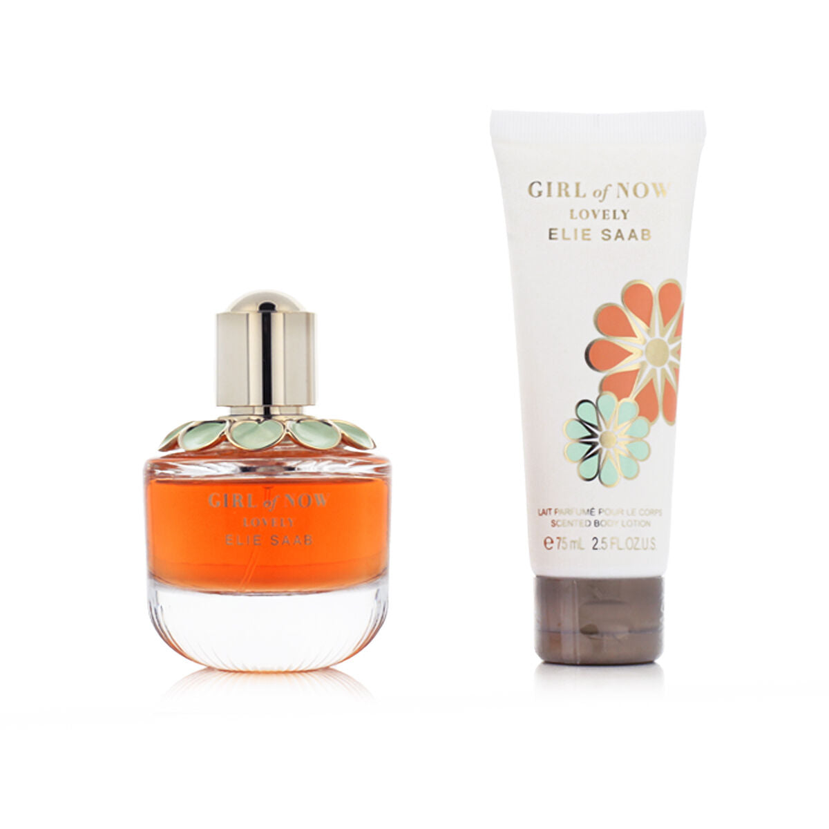Women's Perfume Set Elie Saab EDP Girl Of Now Lovely 2 Pieces-1