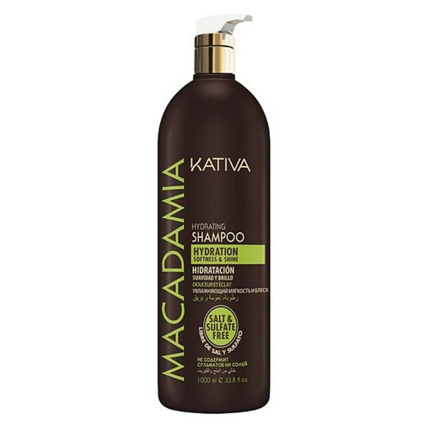 Moisturizing Shampoo Macadamia Kativa (1000 ml) (1000 ml) - Cosmova