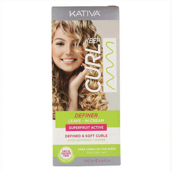Curl Defining Cream Keep Curl Definer Leave In Kativa (200 ml)-0