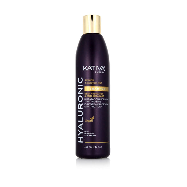 Moisturizing Shampoo Kativa Hyaluronic Keratin 355 ml - Cosmova